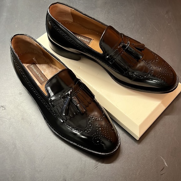Black Johnston & Murphy Dress Shoe - Picture 4 of 7